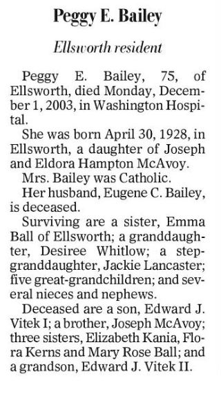 Peggy E. Bailey